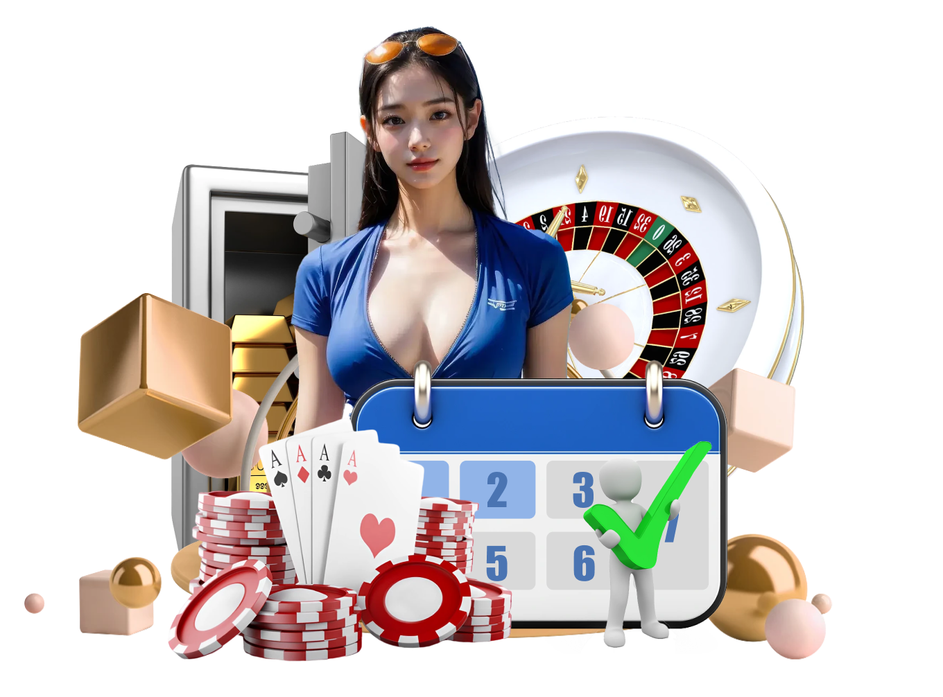 SA Gaming live dealer studio with multiple camera angles
